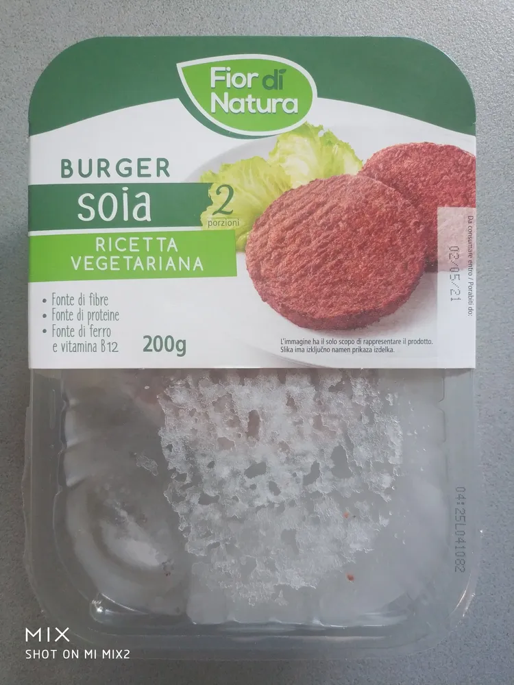 Burger di soia