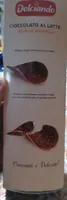 Sfoglie di cioccolato al latte ARANCIA