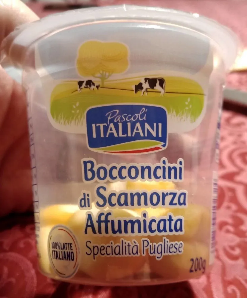 Bocconcini di scamorza affumicata