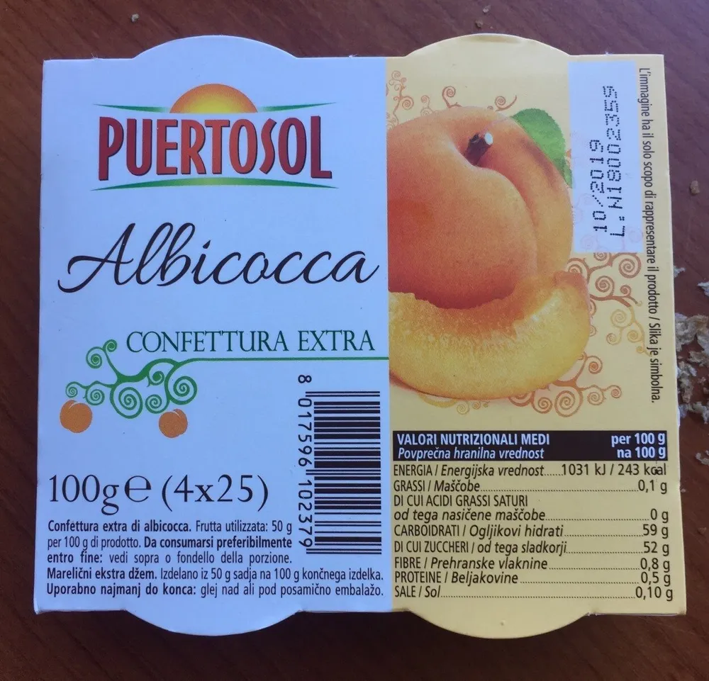 Marmellata ALBICOCCA