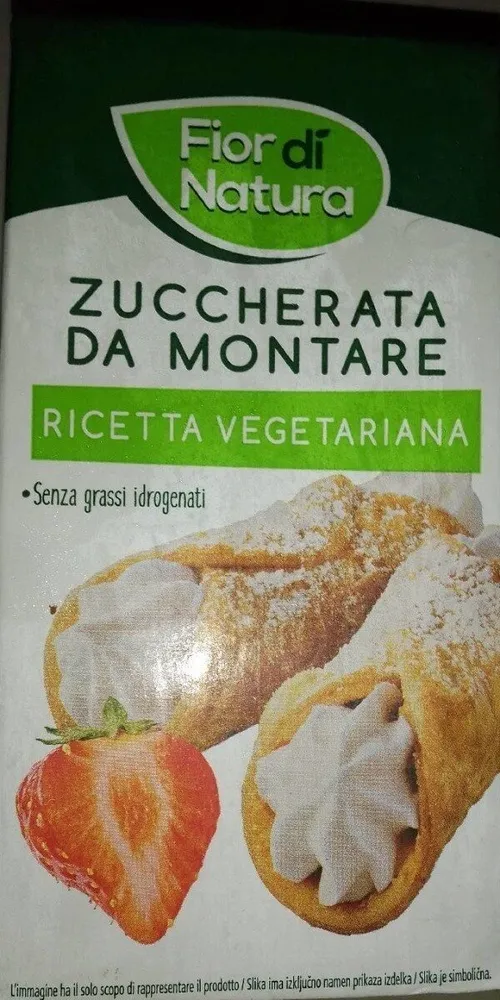 Zuccherata da montare RICETTA VEGETARIANA