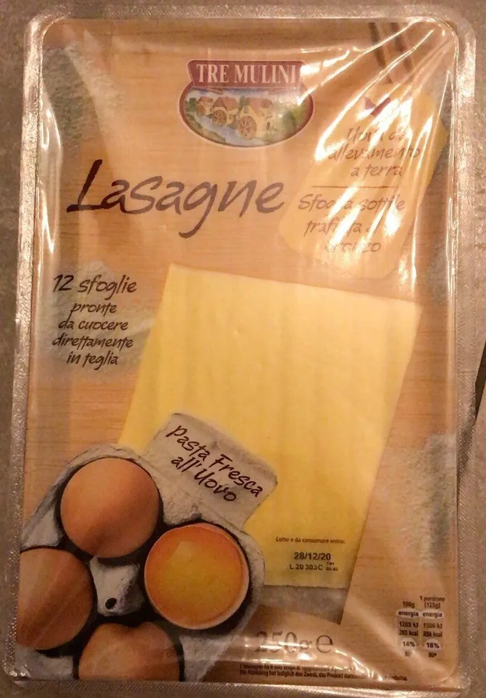 Sfoglie lasagne