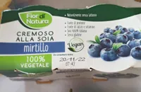 Cremoso alla soia mirtillo