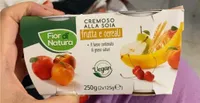 Cremoso alla soia frutta e cereali