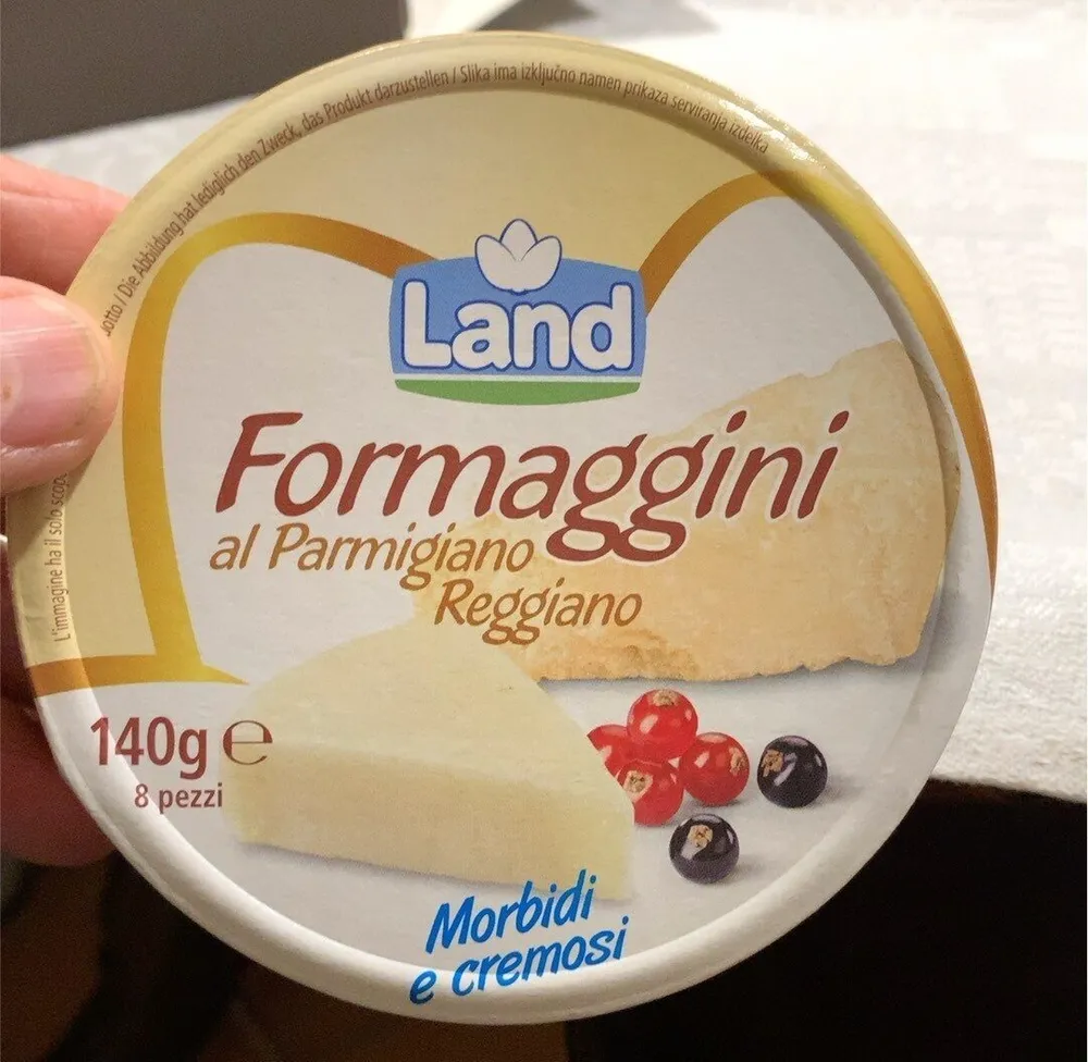 Formaggini al parmigiano reggiano