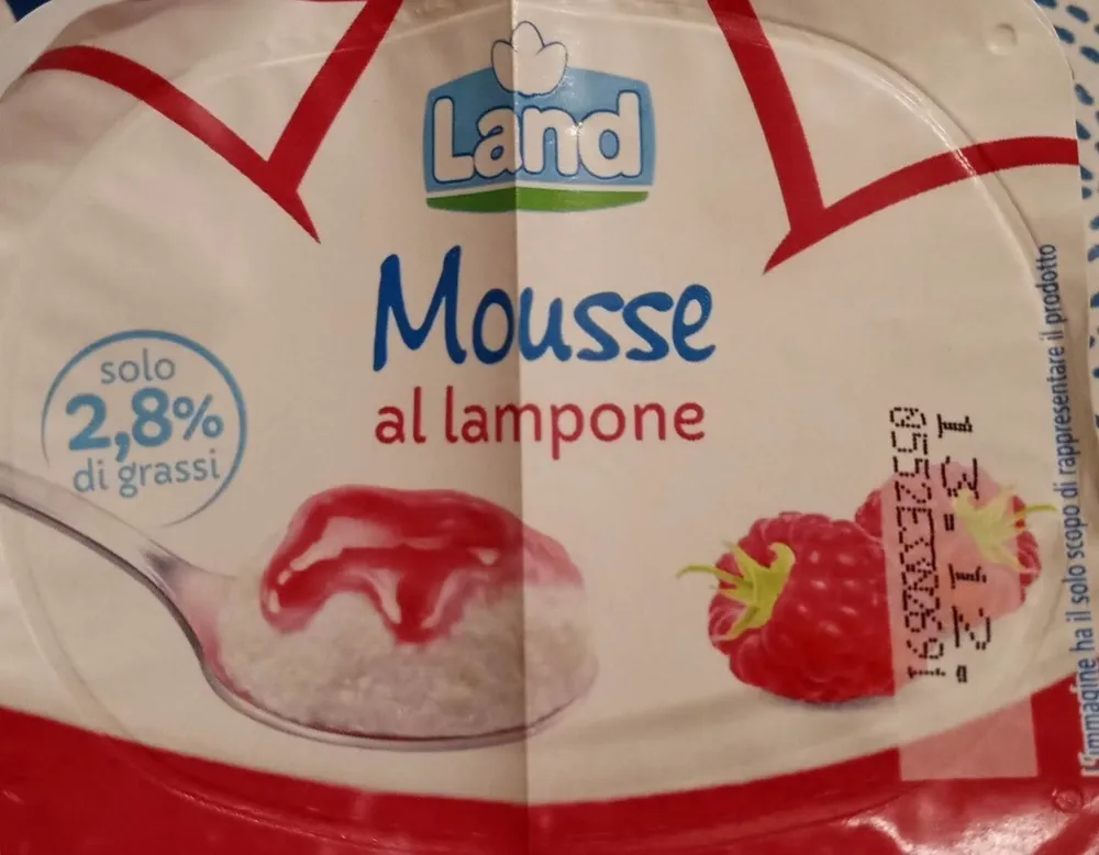 Mousse al lampone