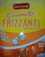 Caramelle frizzanti -gusto arancia e limone-