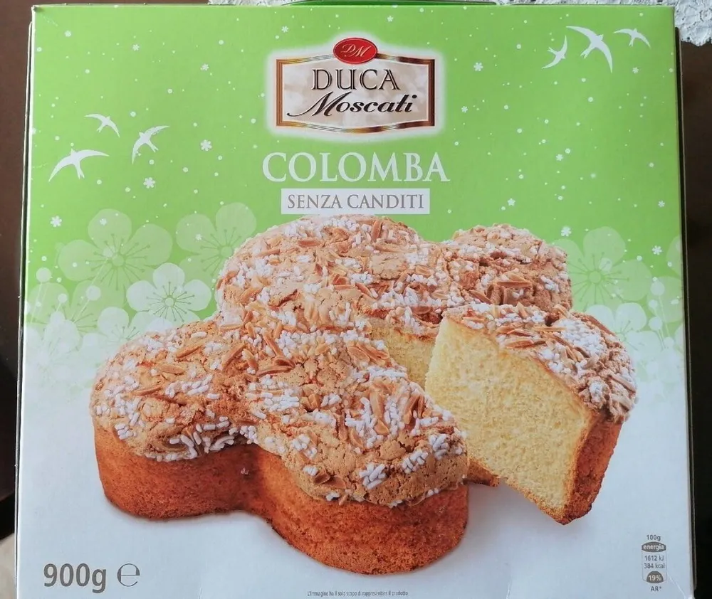 Colomba senza canditi