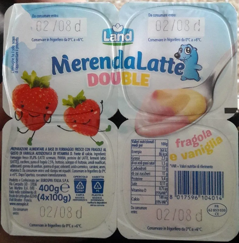 Merendalatte double