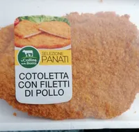 cotoletta con filetti di pollo