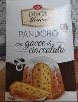 Pandoro con gocce di cioccolato