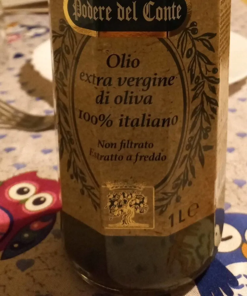Olio extra vergine di oliva italiano