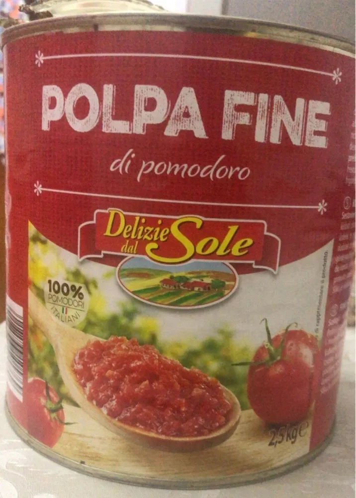 Polpa fine di pomodoro