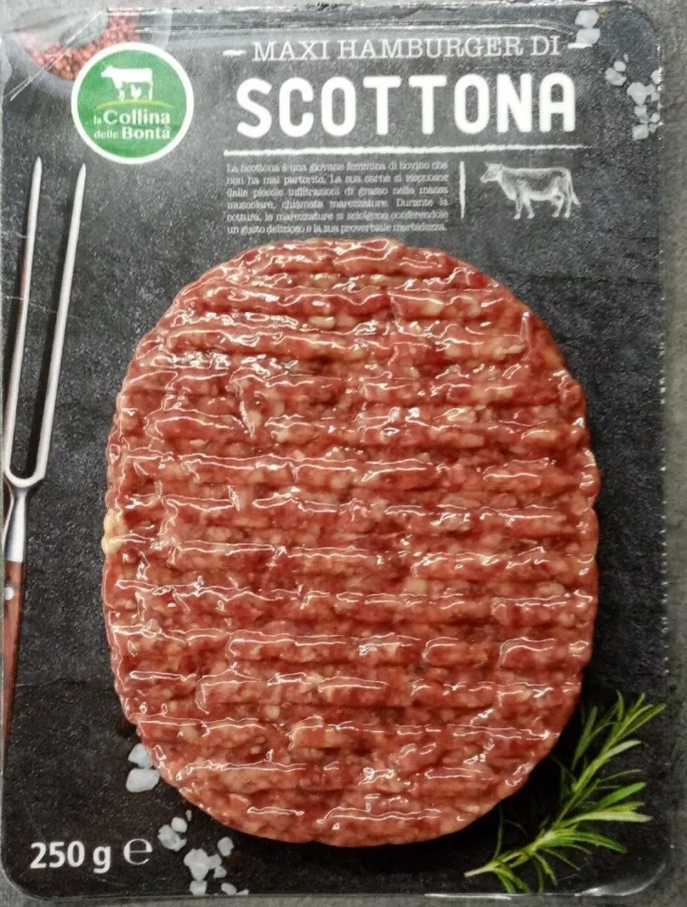 Maxi hamburger di scottona