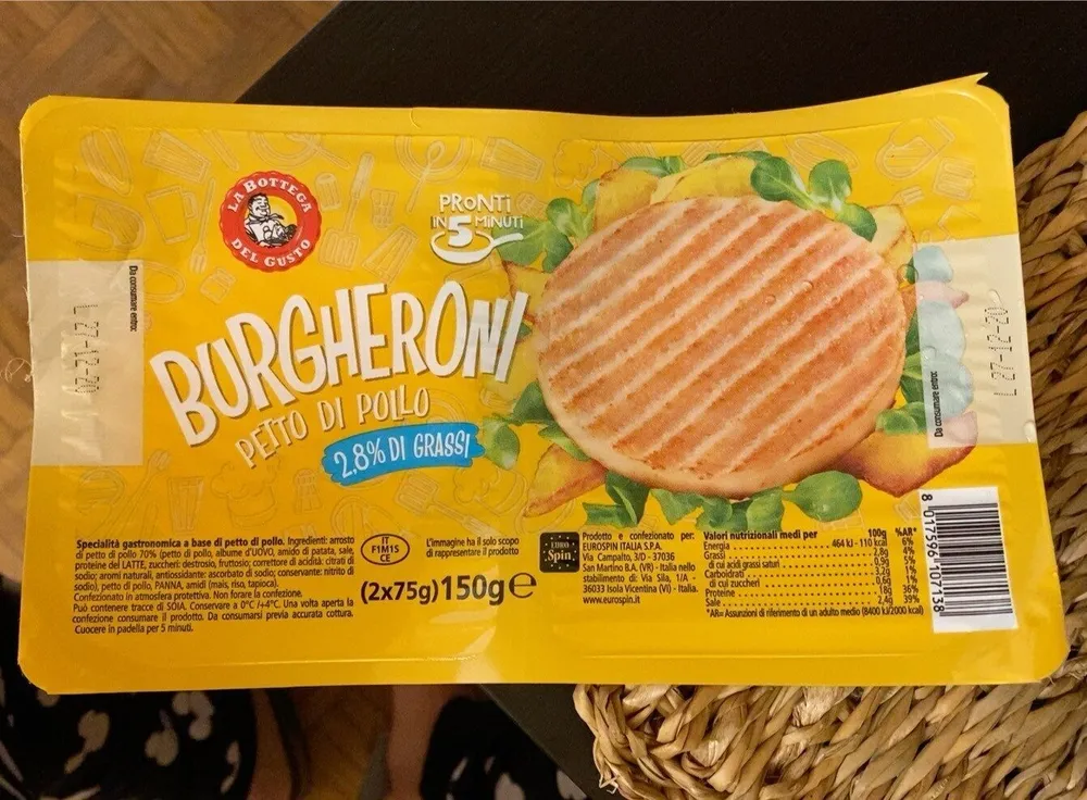 Burgheroni di pollo