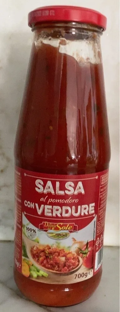 Salsa al pomodoro con verdure