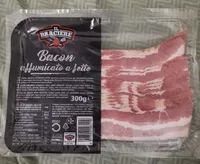 Bacon affumicato a fette