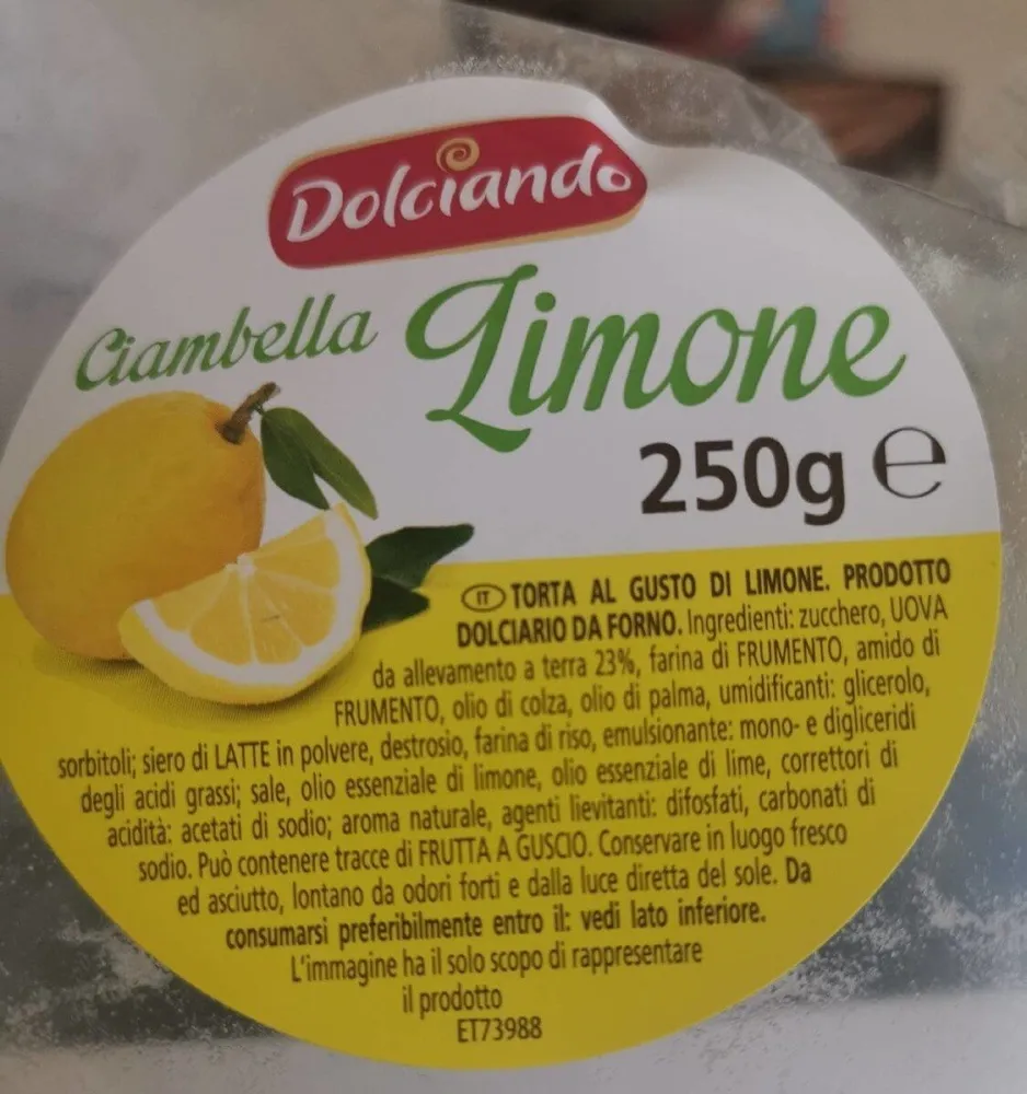 Ciambella Limone