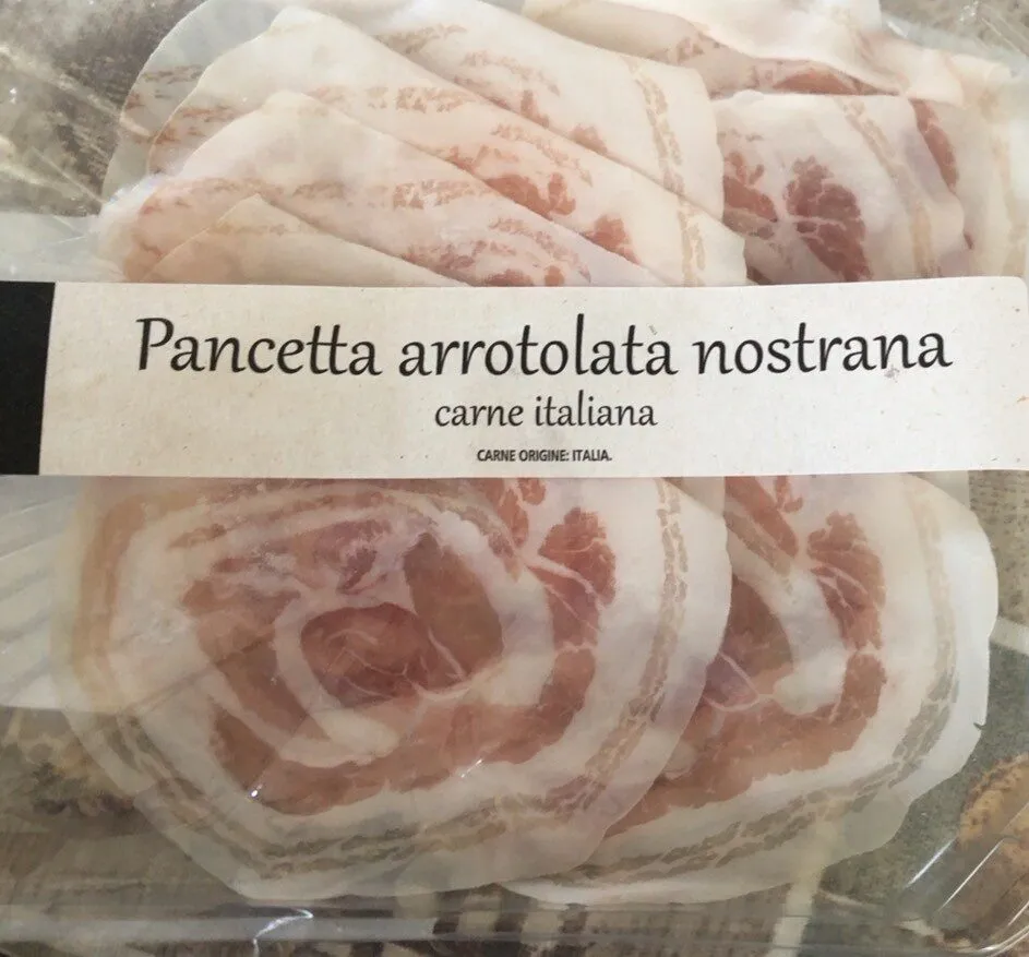 pancetta arrotolata nostrana
