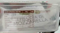 Treccia di mozzarella