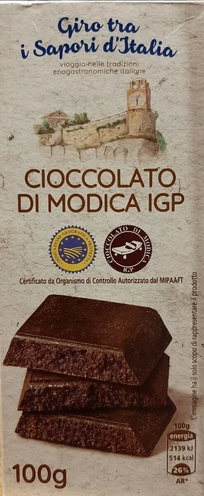 Cioccolato di Modica IGP