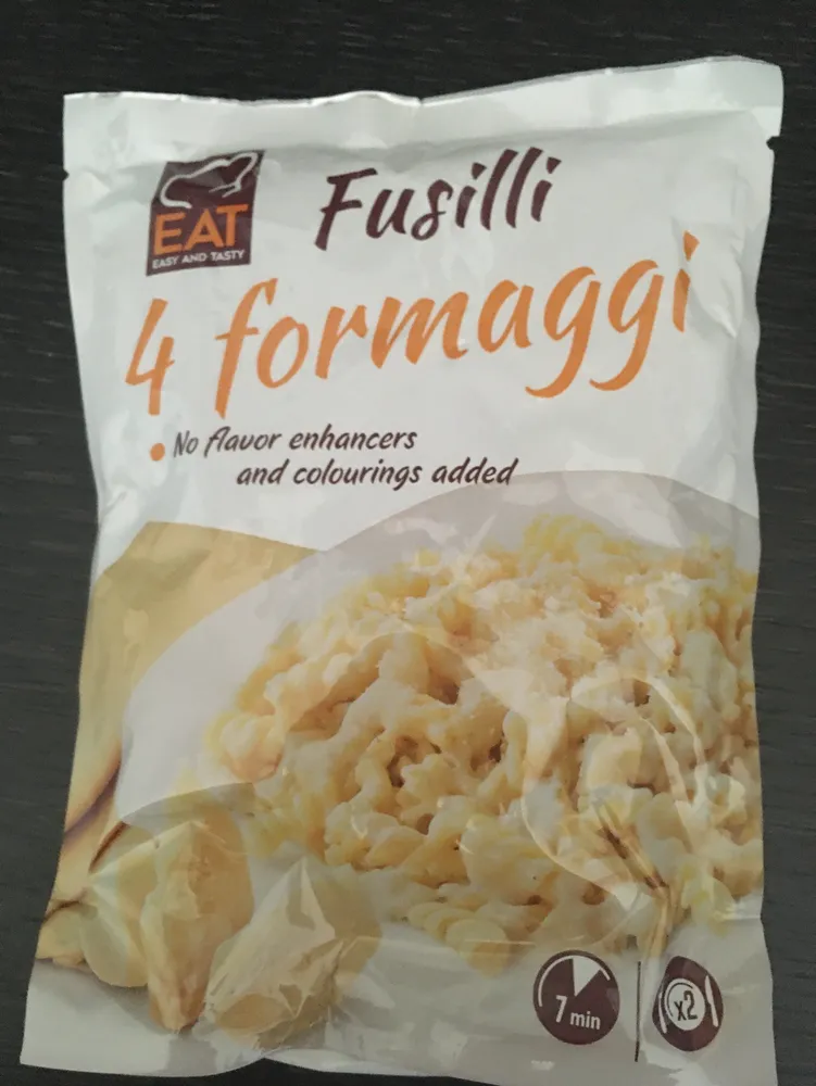 fusilli 4 formaggi