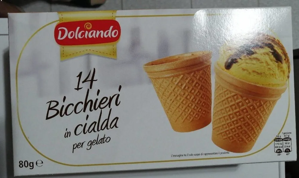 Cialde per gelati