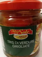 Tris di verdure grigliate