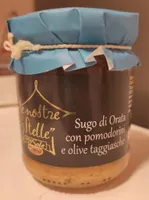 Sugo di orata con pomodorini e olive taggiasche