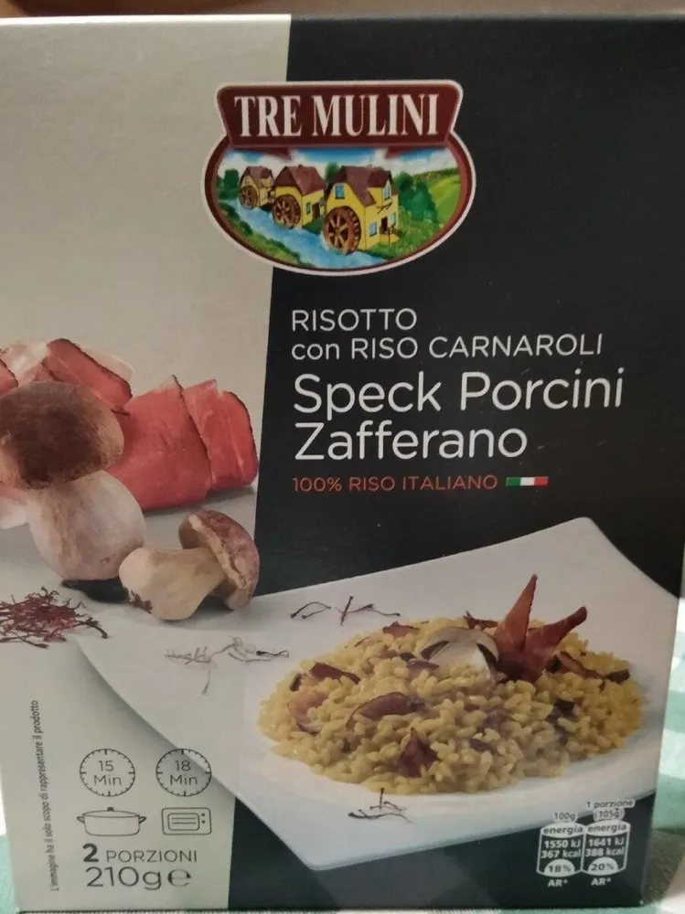 Risotto con riso carnaroli