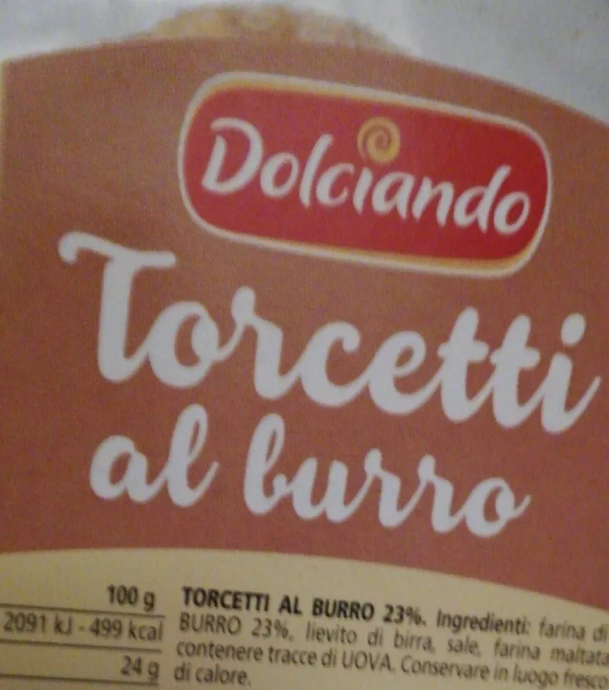 Torcetti al burro
