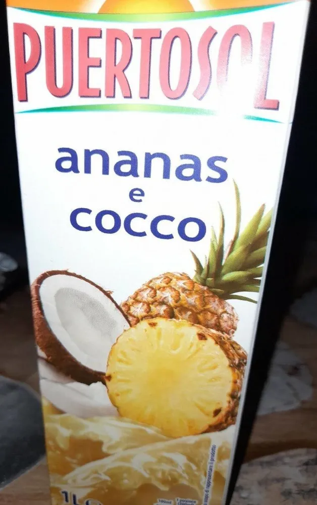 Succo ananas e cocco