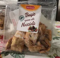 Bugie ripiene alla nocciola