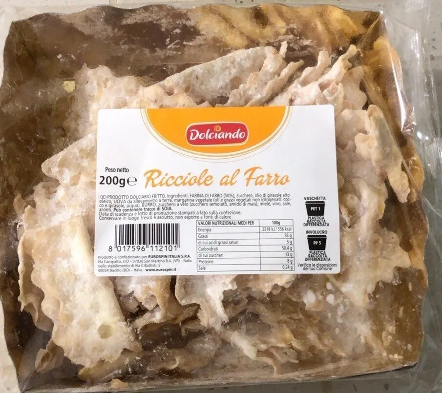 Ricciole al farro