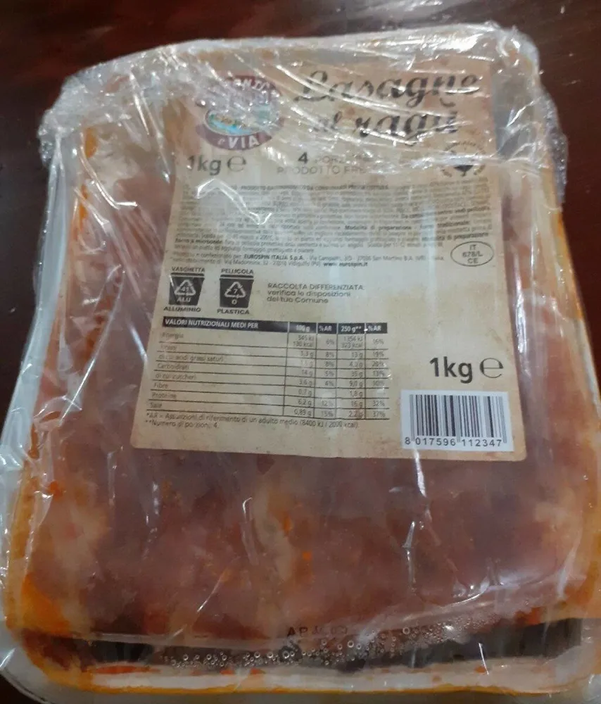 Lasagne al ragù