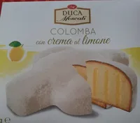 Colomba con crema al limone