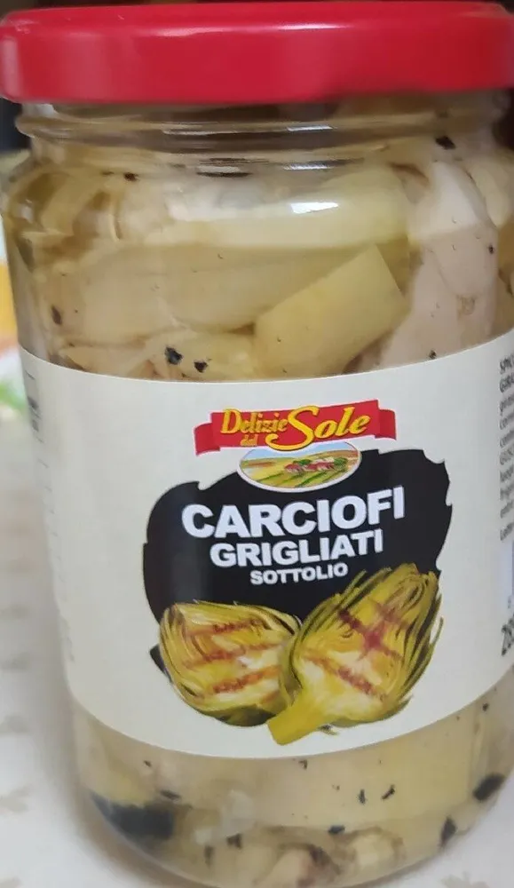 Carciofi grigliati sottolio