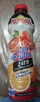 Sete di frutta succo arancia rossa