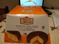 torta Golosa con crema agli agrumi e scaglie di cioccolato