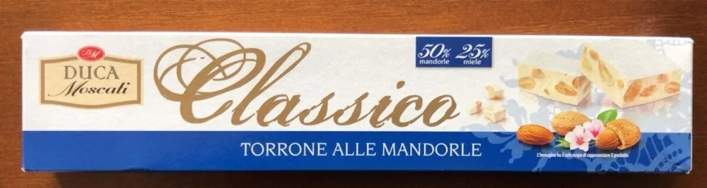 Torrone alle mandorle
