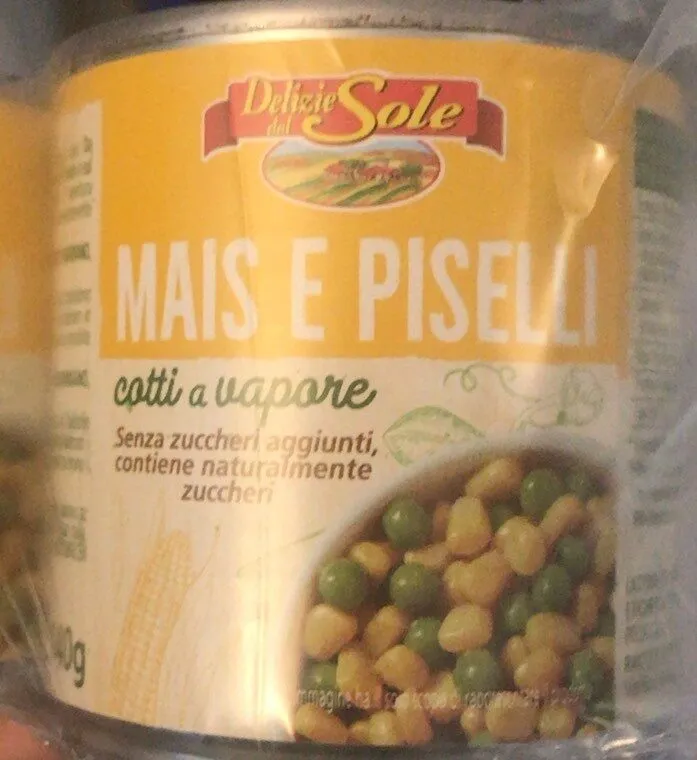 Mais e piselli