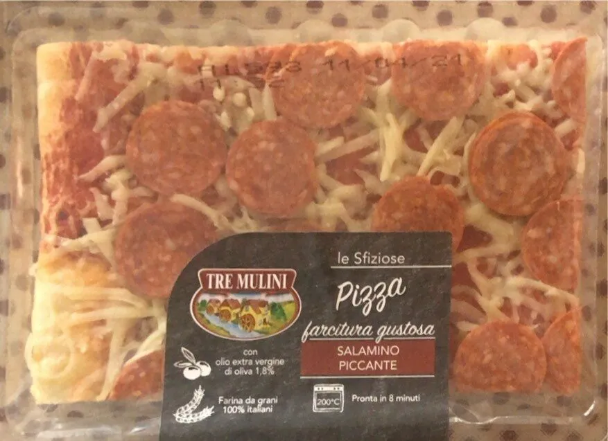 Le sfiziose, Pizza al salamino piccante