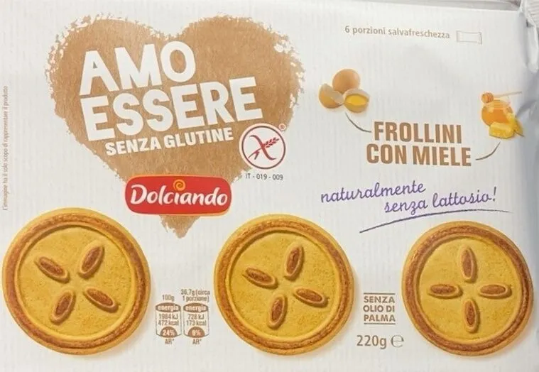 Frollini con miele
