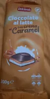 Cioccolato al latte con crema al caramel