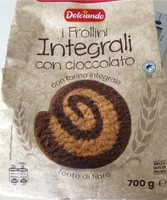 I Frollini Integrali con cioccolato