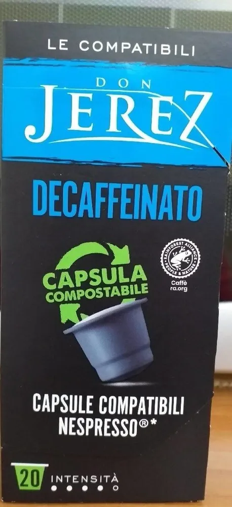 Don jerez  caffè decaffeinato