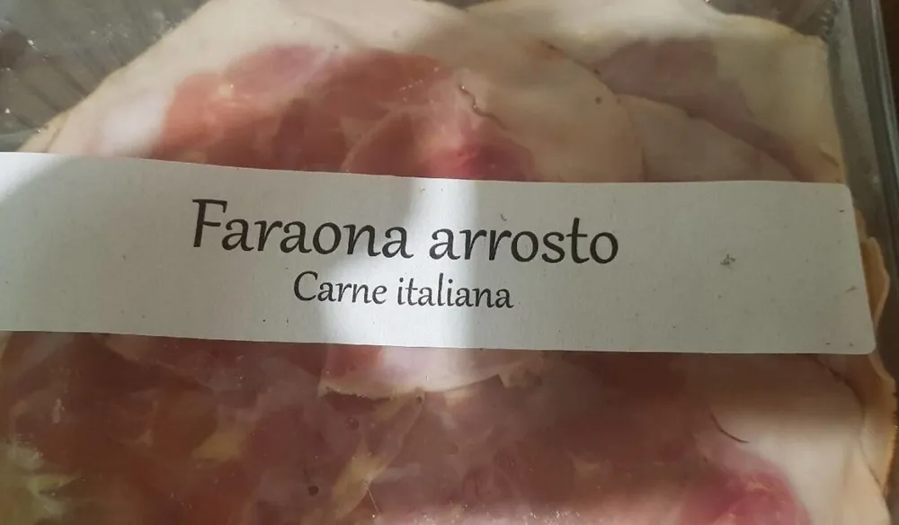 Faraona arrosto "le nostre stelle"
