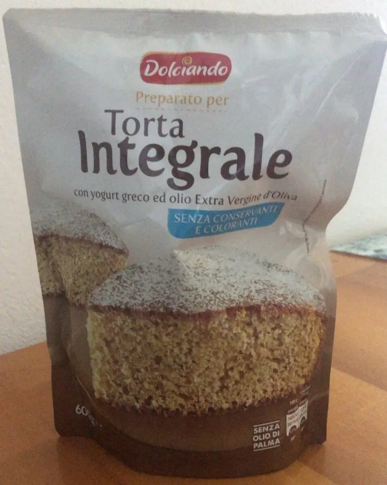 Preparato per torta integrale