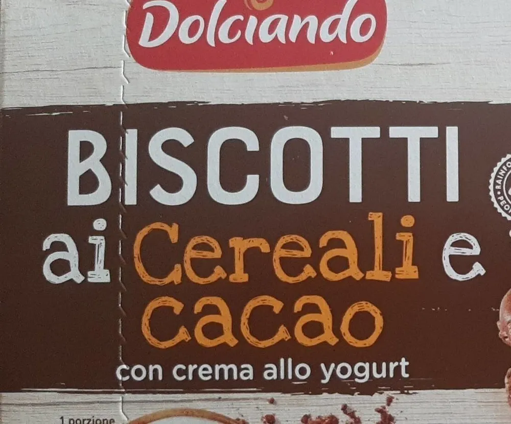 Biscotti ai cereali e cacao