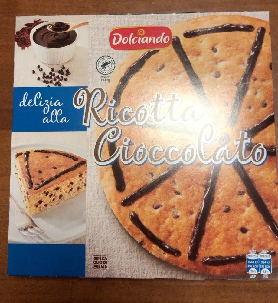 delizia alla Ricotta e Cioccolato